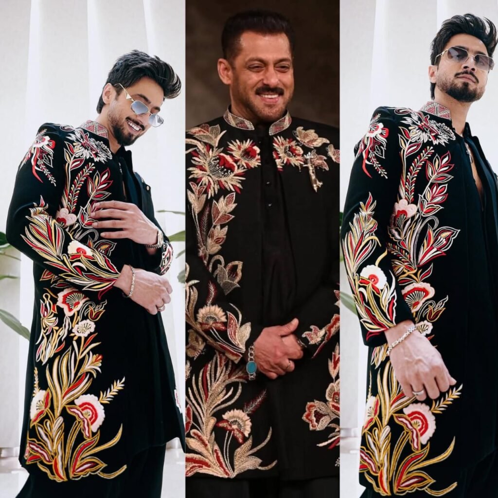 Mr. Faisu Creates Buzz After Copying Salman Khan’s Ramp Walk Outfit at Friend’s Wedding