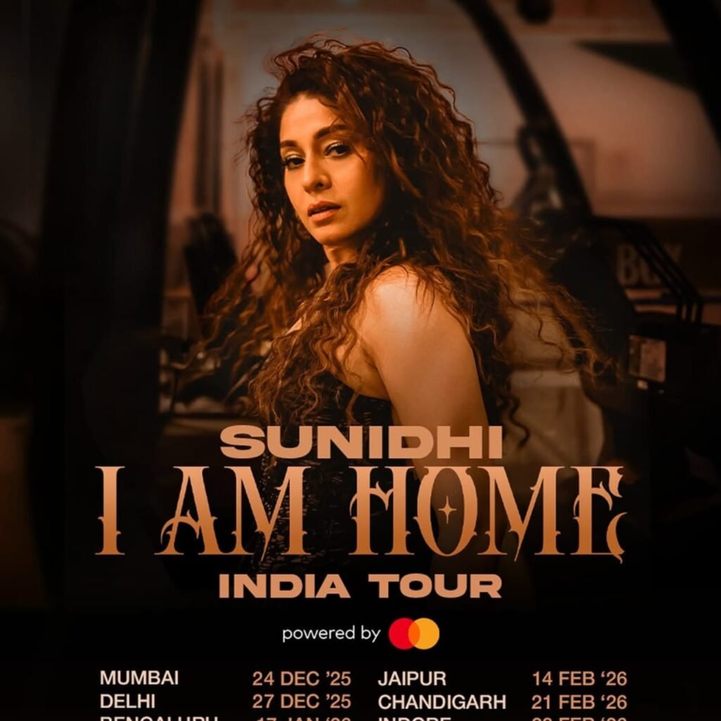Sunidhi Chauhan’s Electrifying Concerts Go Global Fans Hail Her as the “Indian Taylor Swift”